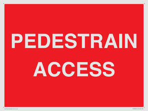 PEDESTRAIN ACCESS